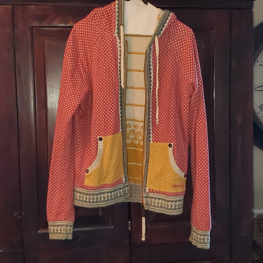 Billabong reversible zip-up hoodie